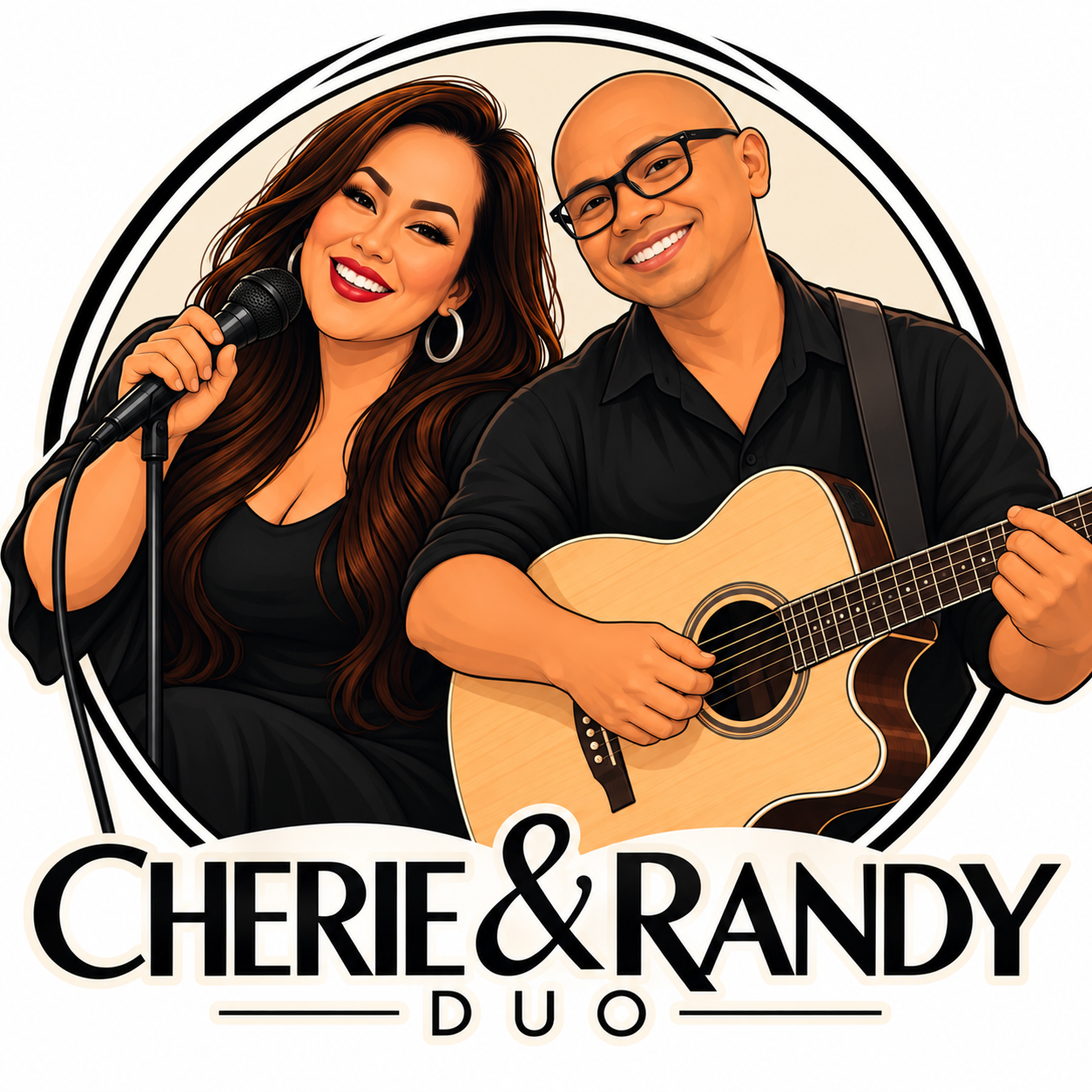 Cherie & Randy Musical Duo badge